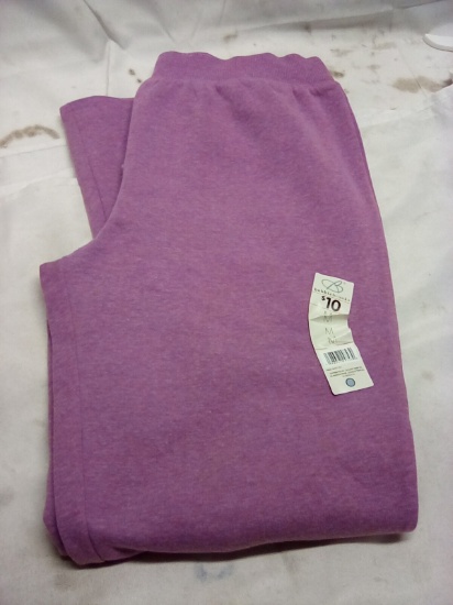 Bobbie & Brookes Purple Sweat Pants Size Medium