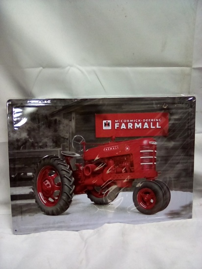 Farmall Metal Sign 17 ½” x 12”