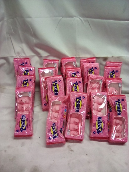 Pink Peeps Qty 20 (Best By Date 3/27)
