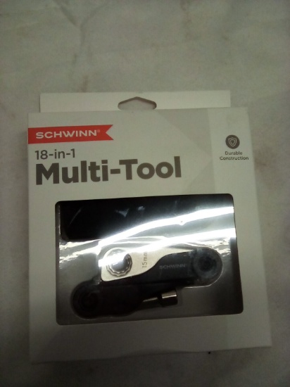 Schwinn 18 in 1 Multitool with Carry Bag