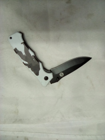 Yeti Spring Assisted Knife 3 ½” Drop Point