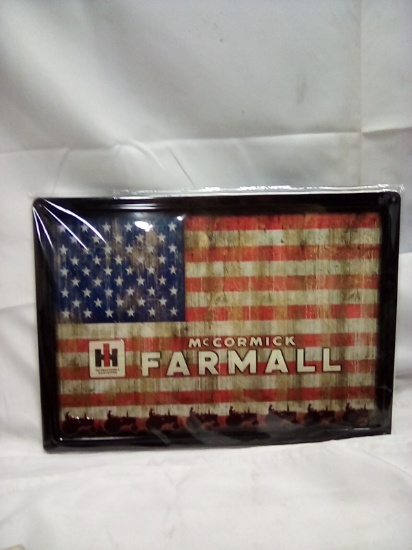 Farmall Metal Sign 17 ½” x 12”