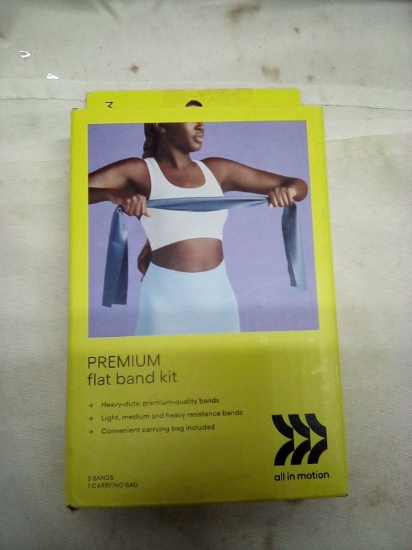 All in Motion Premium Flat Band Kit 3 Bands