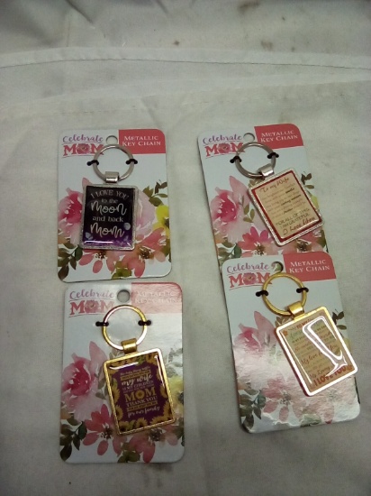 Mom Key Chains Qty 4