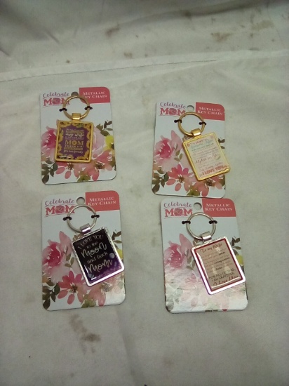 Mom Key Chains Qty 4