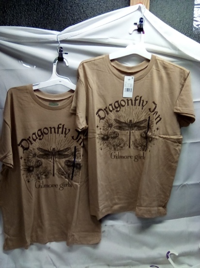Dragonfly Inn Gilmore Girls T Shirts Qty 2 Size L
