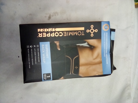 Tommie Copper Support Back Wrap Size Small/Medium