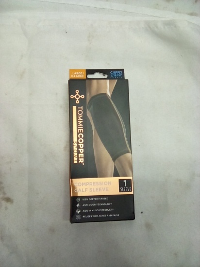 Tommie Copper Compression Calk Sleeve Size Large/XL