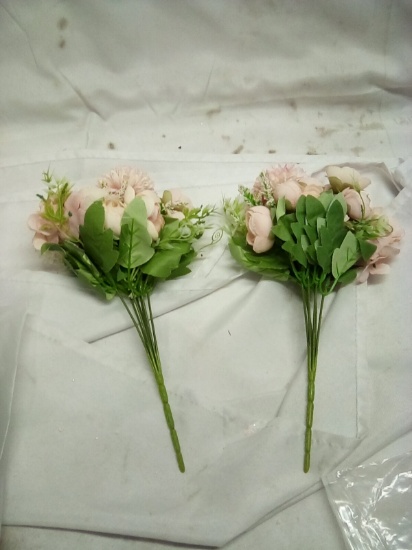 Faux Flowers Qty 2 Bundles