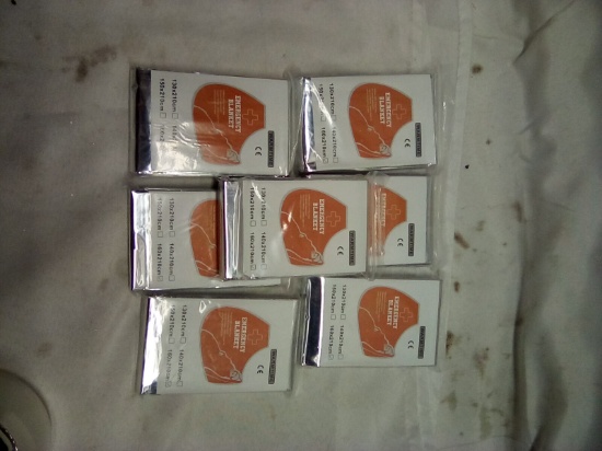 Warmtime Emergency Warming Blanket 160x 210 cm Qty 7 packs of 6