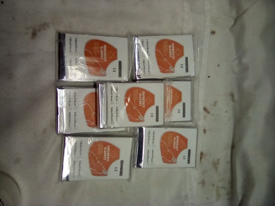 Warmtime Emergency Warming Blanket 160x 210 cm Qty 7 packs of 6