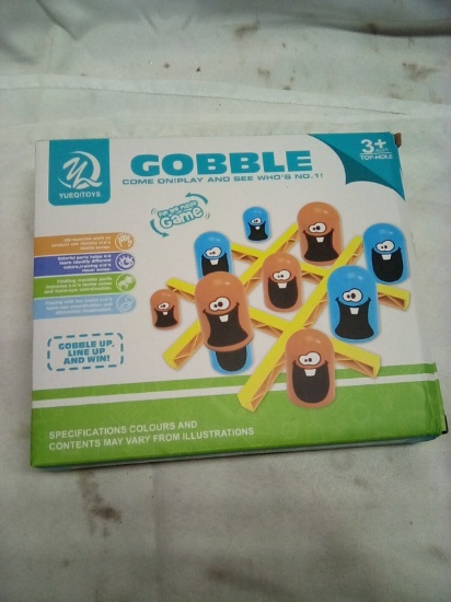 Gobble Game (New Twist on Tic Tac Toe)