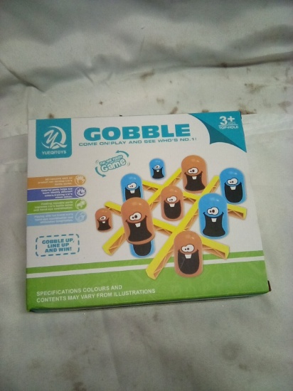 Gobble Game (New Twist on Tic Tac Toe)