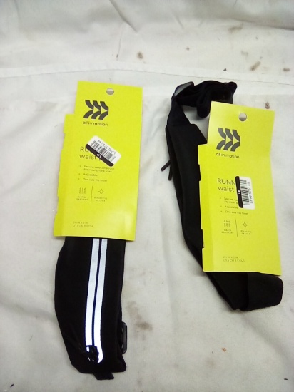 All in Motion Running Waist Pack Qty 2