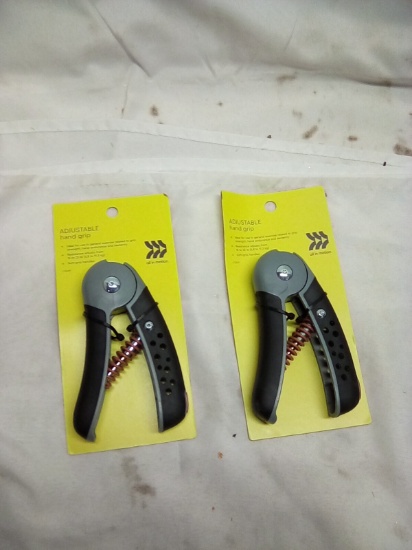 All in Motion Adjustable Hand Grip Exercisers Qty 2