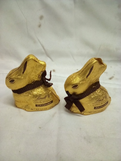 Lindt Golden Chocolate Bunny Qty 2