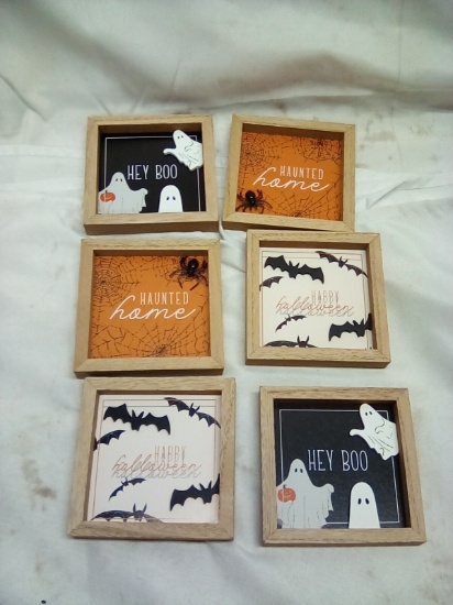 Halloween Decor Qty 6