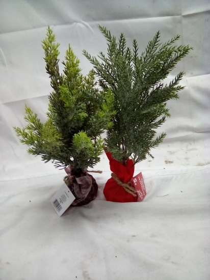 Artificial Tree Decor Qty 2