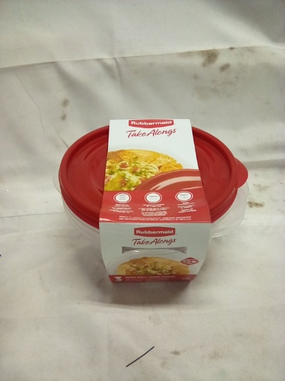 Rubbermaid Take Along Sets 3 Medium Bows 6.2 Cups