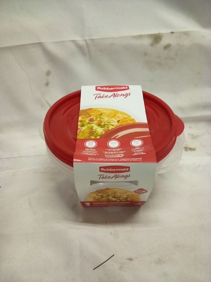 Rubbermaid Take Along Sets 3 Medium Bows 6.2 Cups