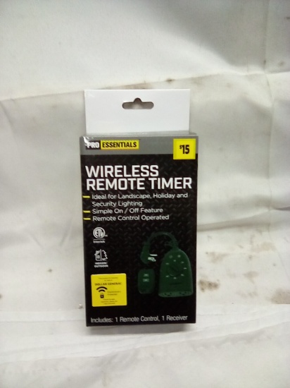 Pro Essentials Wireless Remote Time