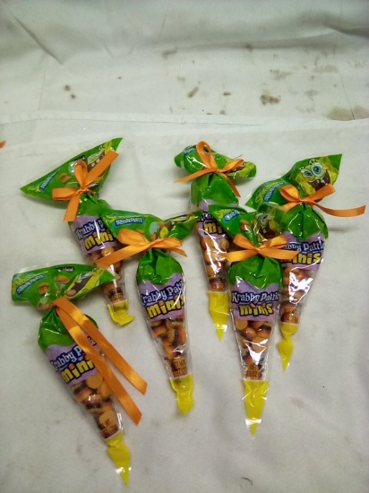 Crabby Patties Mini Gummies Qty 6 Packs