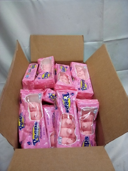 Box of Pink Peeps Box Size 15.5” x 9.5” x 11”