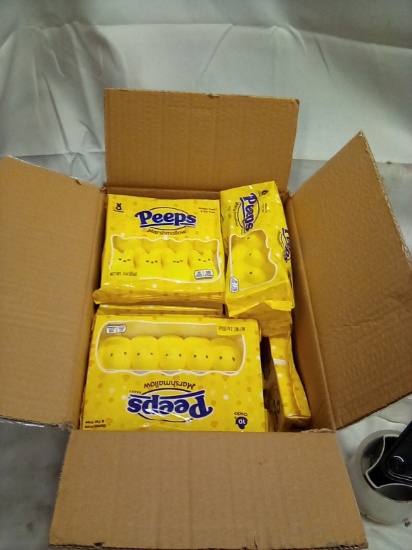Box of Yellow Peeps Box Size 12.5” x 9” x 8”