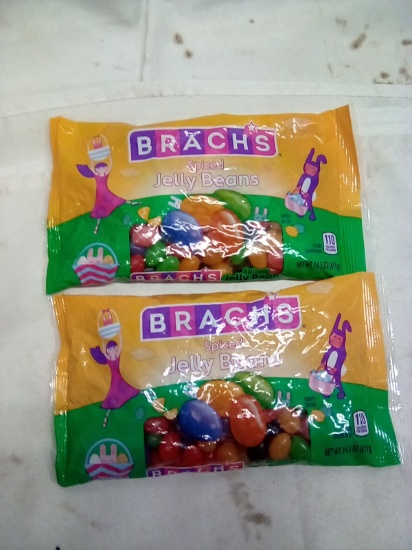 Brachs Spiced Jelly Beans 14.5 oz Qty 2 Bags