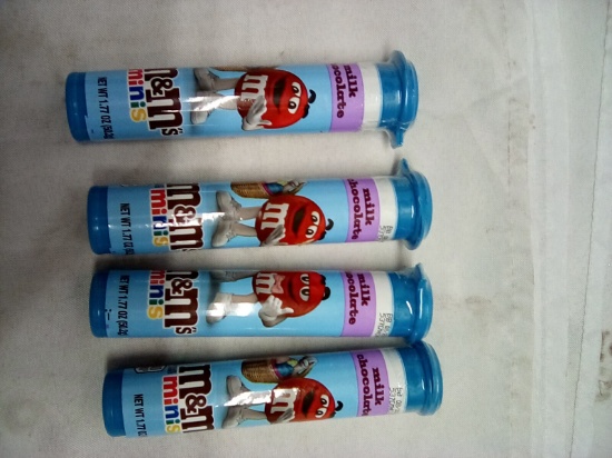 M&M Mini’s Qty 4 Tubes