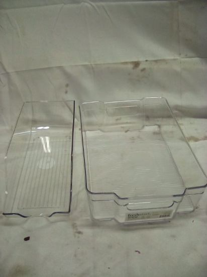 Soda Can Dispenser & Refrigerator Storage Bin 14.7” x 10.2” x 3.9”
