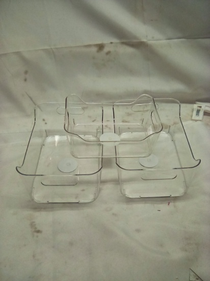True Living Storage Bins 2 Bins 9.64” x 6.70” & 1 Bin 7.87” x 5.60”