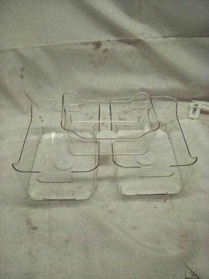 True Living Storage Bins 2 Bins 9.64” x 6.70” & 1 Bin 7.87” x 5.60”