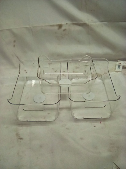 True Living Storage Bins 2 Bins 9.64” x 6.70” & 1 Bin 7.87” x 5.60”