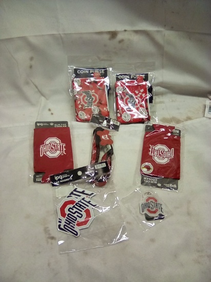 Misc Lot of Ohio Team Spirit Goods Qty 7 Items