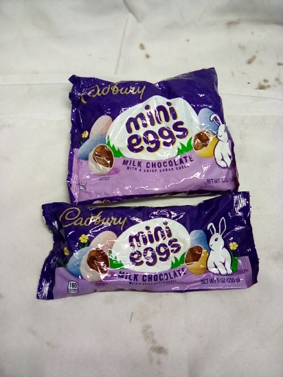 Cadbury Mini Eggs Qty 2 Bags ( 1lb Bag & 9oz Bag)
