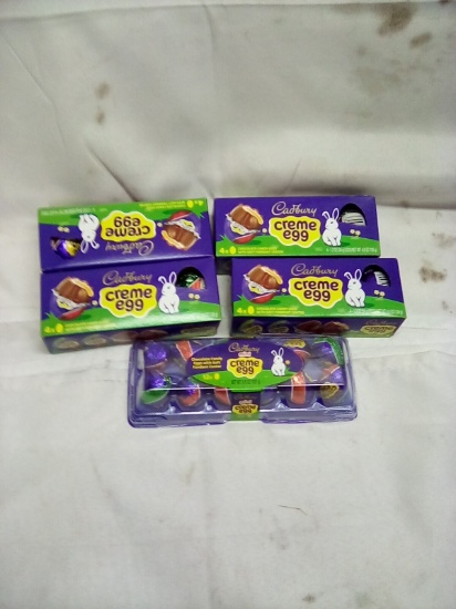 Cadbury Creme Egg Lot Qty 5 Items