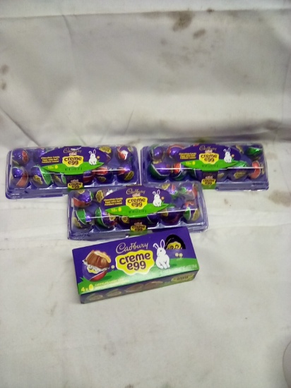 Cadbury Creme Egg Lot Qty 4 Items