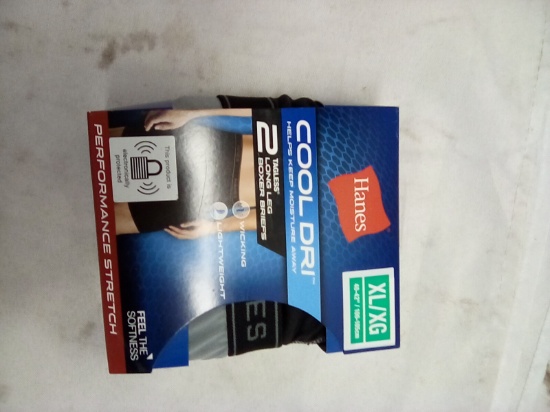 Hanes Cool Dri Boxer Breifs 2 pack Size XL
