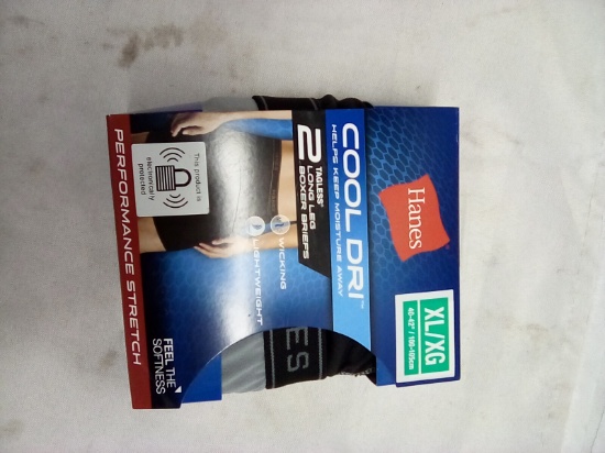 Hanes Cool Dri Boxer Breifs 2 pack Size XL