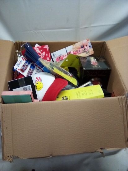 Misc Box of Goods Box Size 17” x 15” x 12”