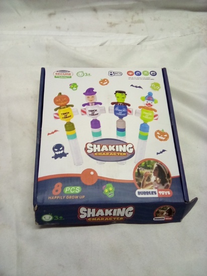 Shaking Character Bubble Set 4 Characters and 4 Replacement Bubbles