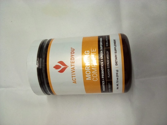 Activated You Morning Complete Pre & Pro Biotics + Green Super Foods 7.6oz