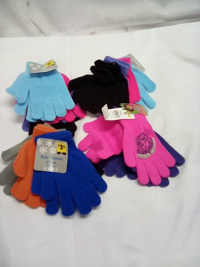 Kids Gloves Packs Qty 4 Packs