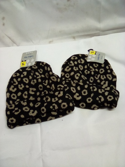Ladies’ Knit Hats Qty 2
