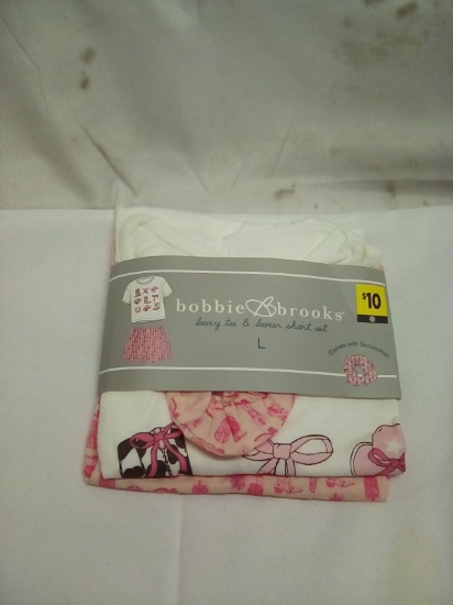 Bobbie & Brookes Boxer Short Pajama Set Size L