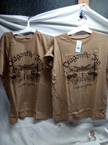 Dragonfly Inn Gilmore Girls T Shirts Qty 2 Size L