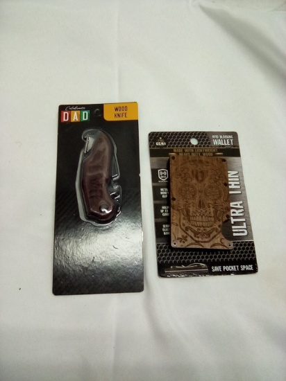 RIFD Wallet and Pocket Knife