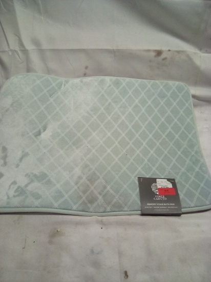 Memory Foam Bath Rug 17” x 24” Skit Resistant & Machine Washable