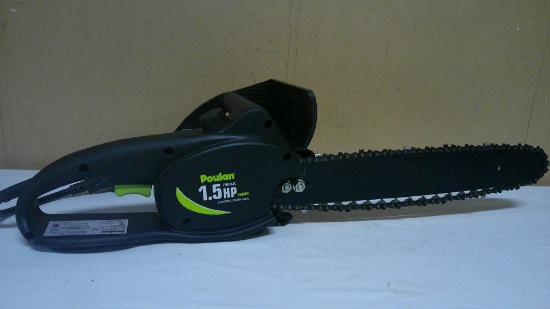 Poulan 1.5HP 14in Electric Chainsaw
